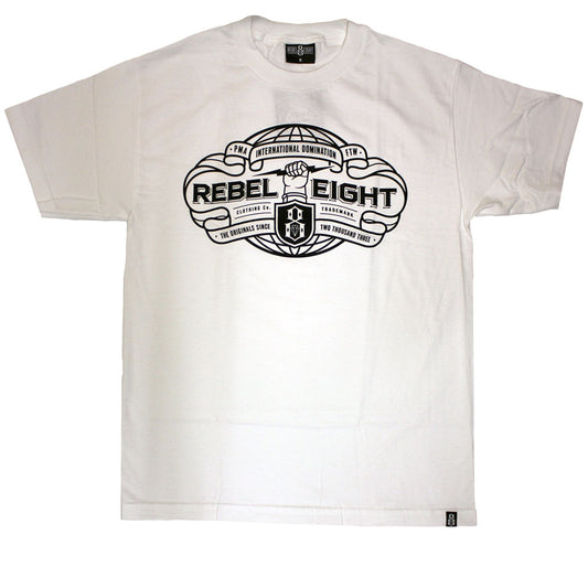 Rebel8 International Domination T-shirt White