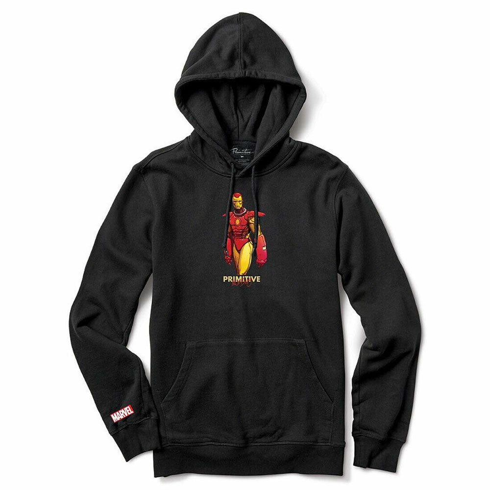 Primitive Apparel Iron Man Hoodie Black