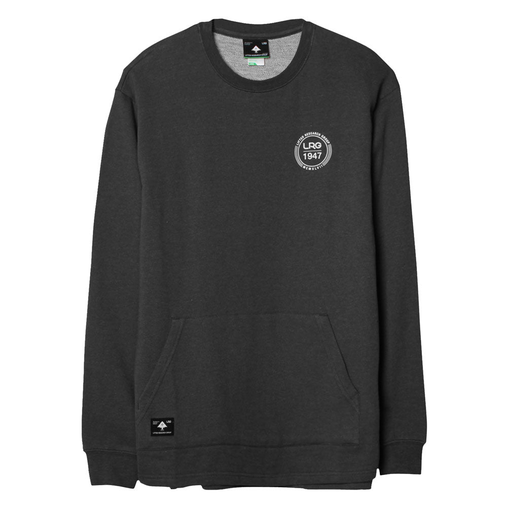 LRG 1947 Crew Pouch Sweatshirt Black Heather