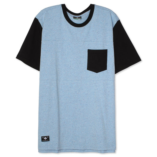 Lrg Painters Pocket Knit T-Shirt Dusk Blue Heather