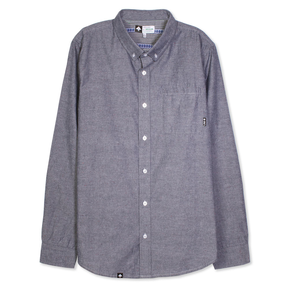 Lrg Zuma Woven Long Sleeve Shirt Navy