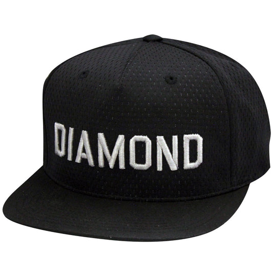 Diamond Supply Co Jackson Snapback Mesh Black