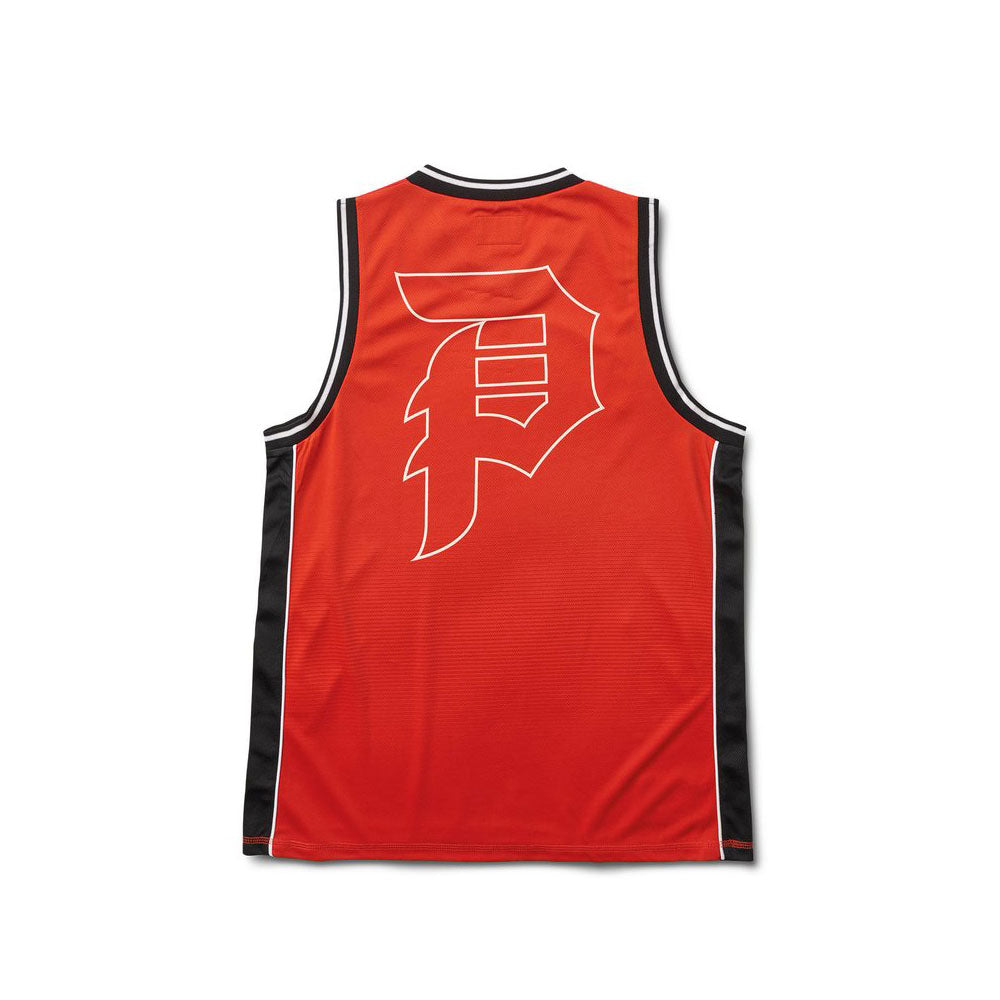 Primitive Apparel Champs Basketball Tank Top Set Electric Red