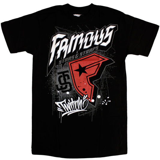 Famous Stars and Straps Js Snatcher T-Shirt Black