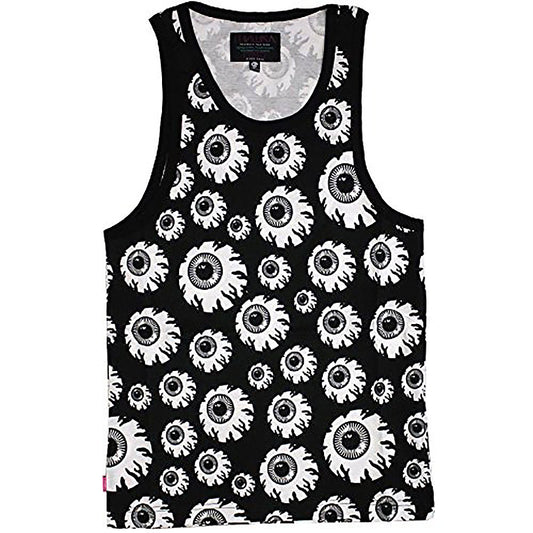 Mishka Keep Watch Tank Top Black White