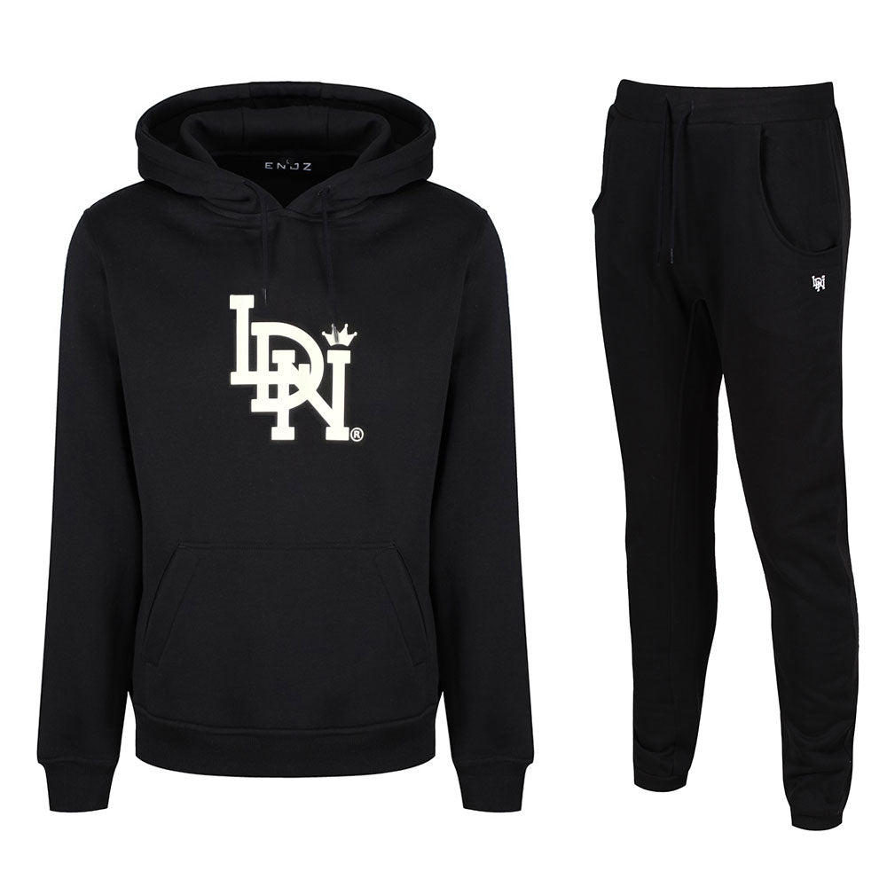 LDN Original Large Logo Tracksuit Black