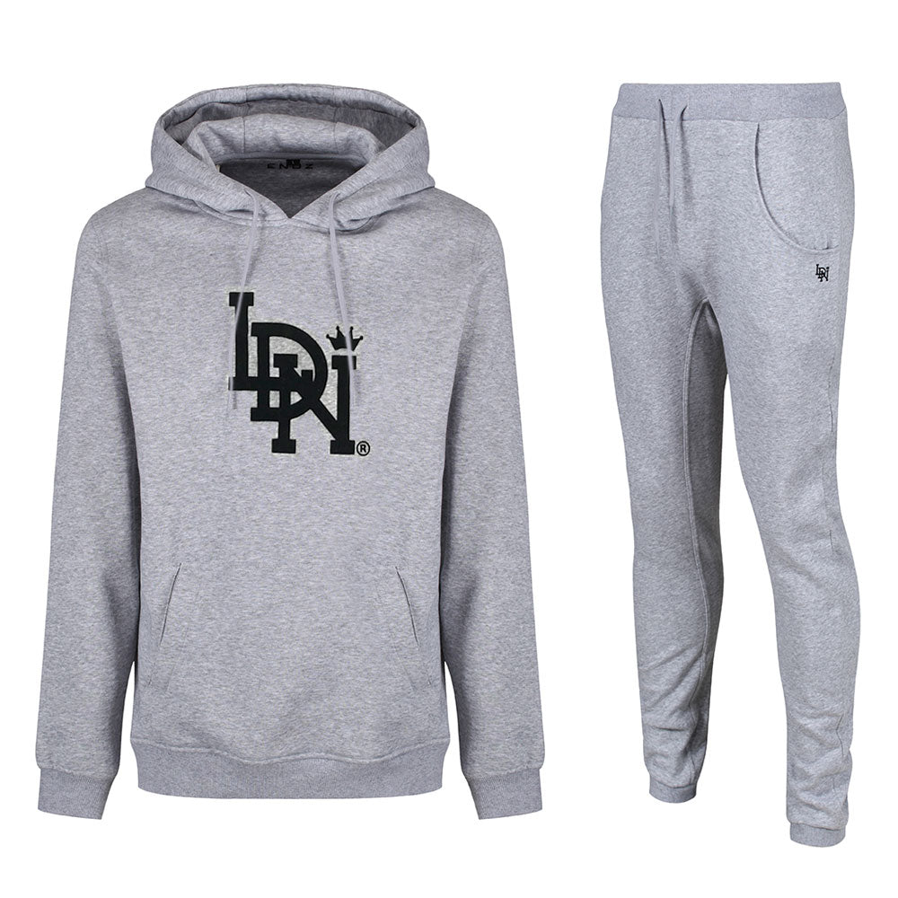 LDN Original Large Logo Tracksuit Grey