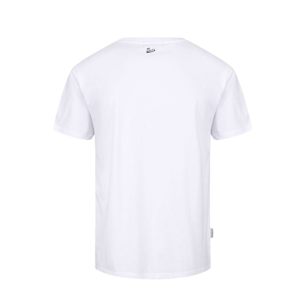 LDN Original T-Shirt Mid Logo White