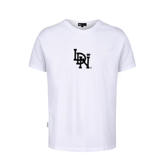 LDN Original T-Shirt Mid Logo White