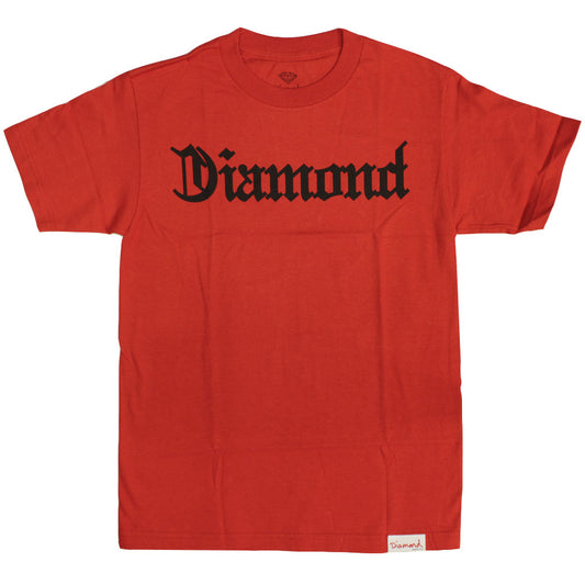 Diamond Supply Co Diamond 4 Life T-shirt Red