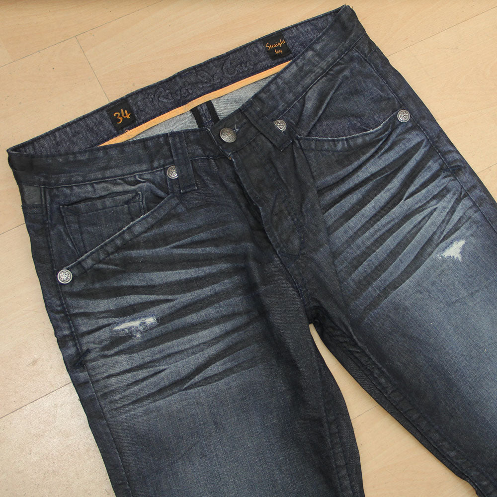 Rivet De Cru Mae Fit Jeans Blue Limo Wash