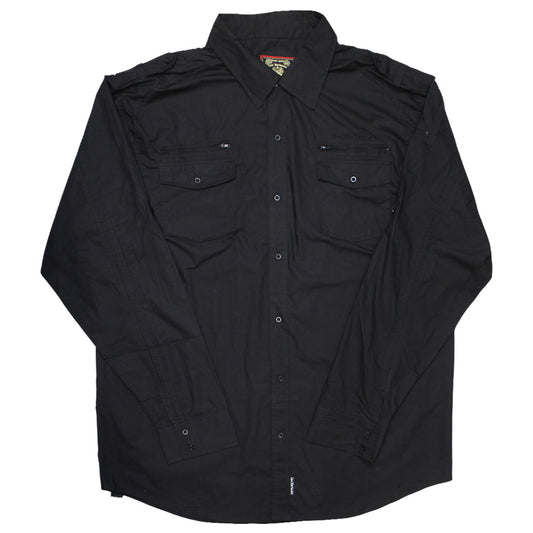 Live Mechanics Well Established Shirt Black