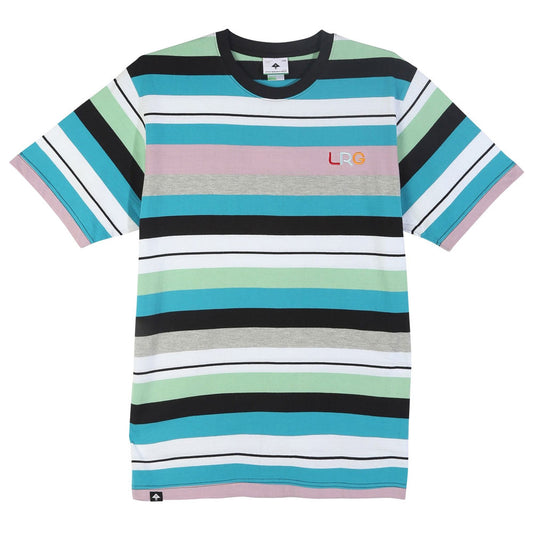 Lrg Brilliant Youth Stripe Knit T-shirt Black