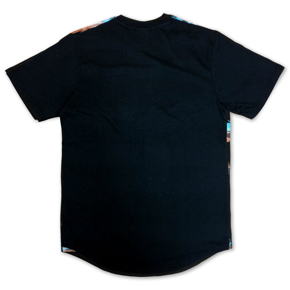 LRG War Feather Scoop Knit T-shirt Black