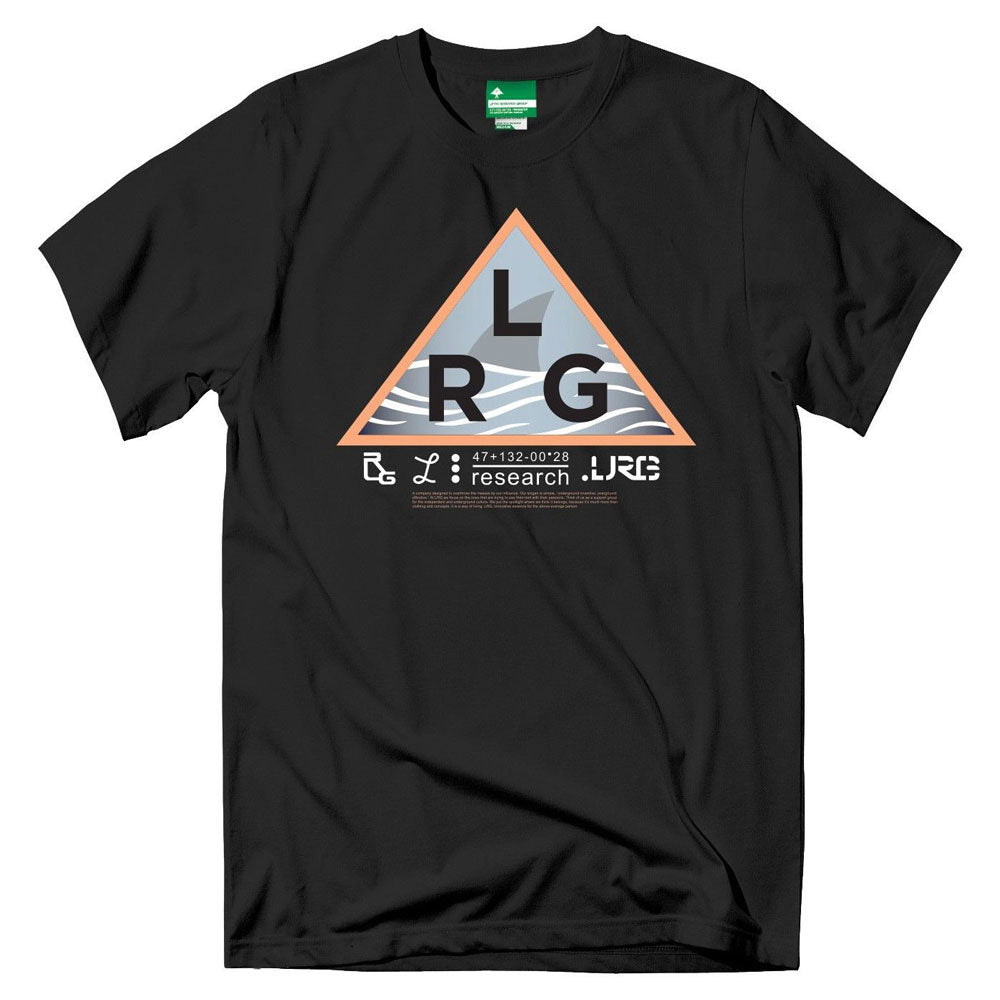 LRG Shark Warning T-shirt Black