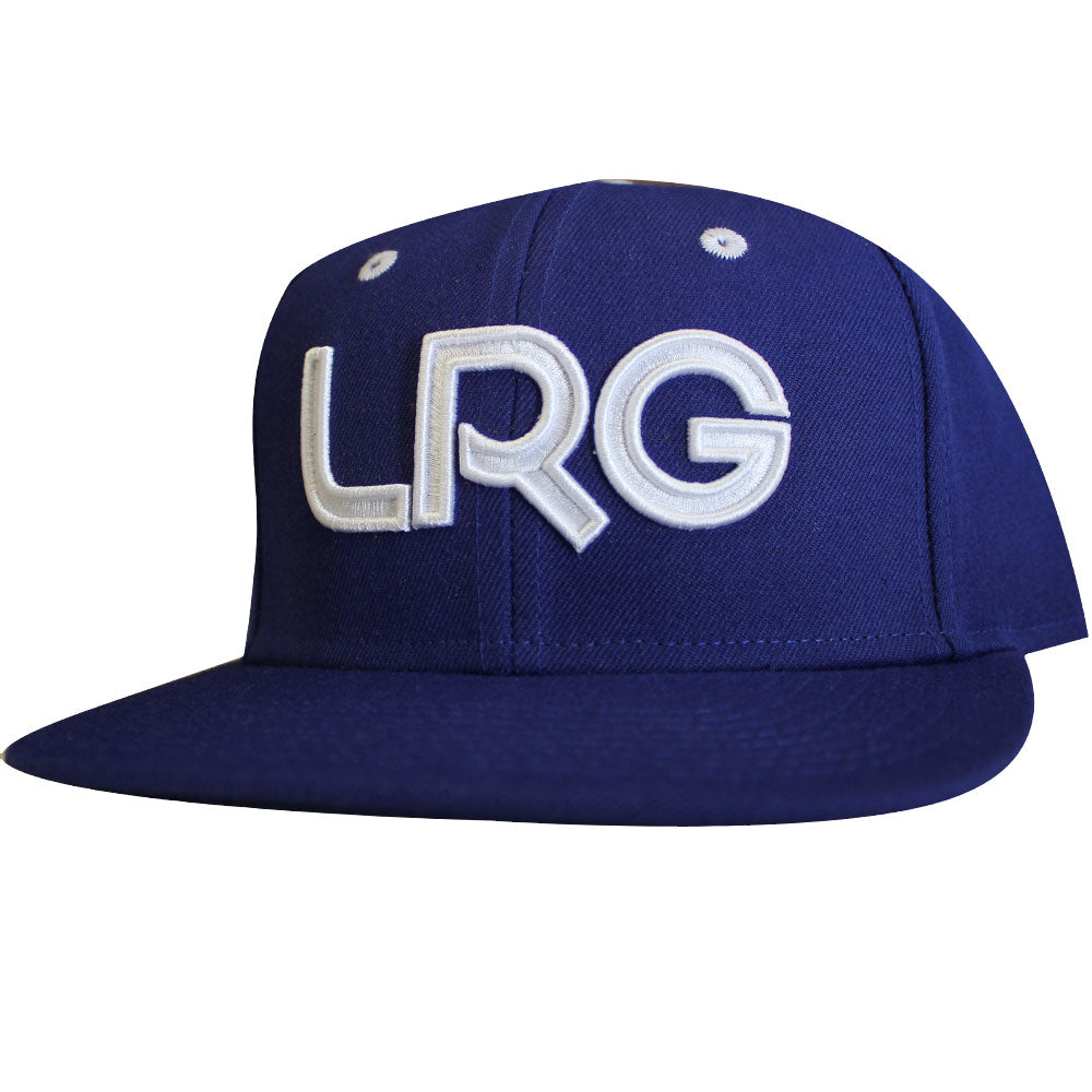 Lrg Branded Snapback Hat Gibson Blue