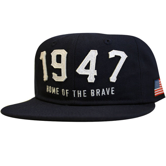 Lrg Home Of The Brave Snapback Hat Navy