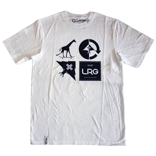 Lrg RC Logo Mash Up T-shirt White