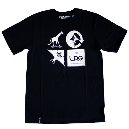 Lrg RC Logo Mash Up T-shirt Black