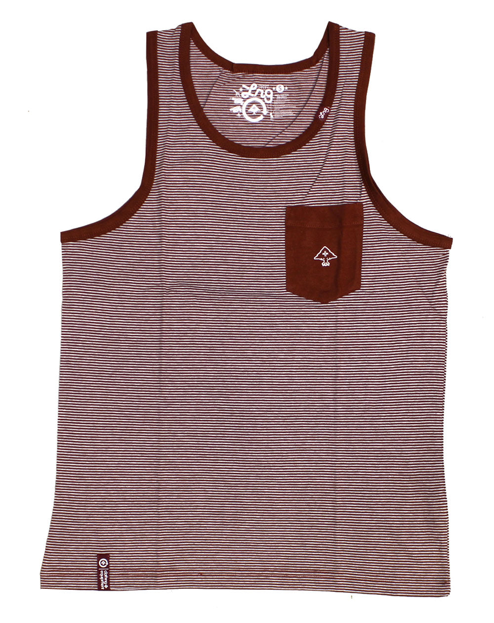 Lrg Core Collection Yd Tank Top Burgundy