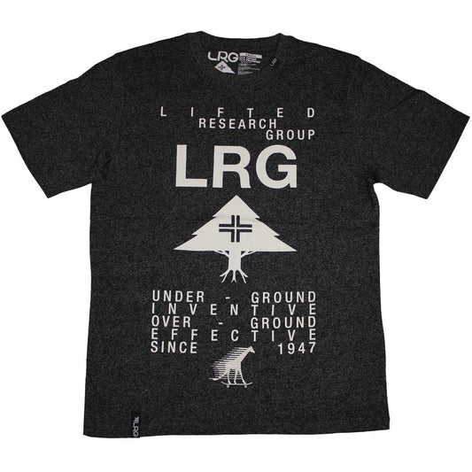 Lrg The Message T-shirt Black Heather