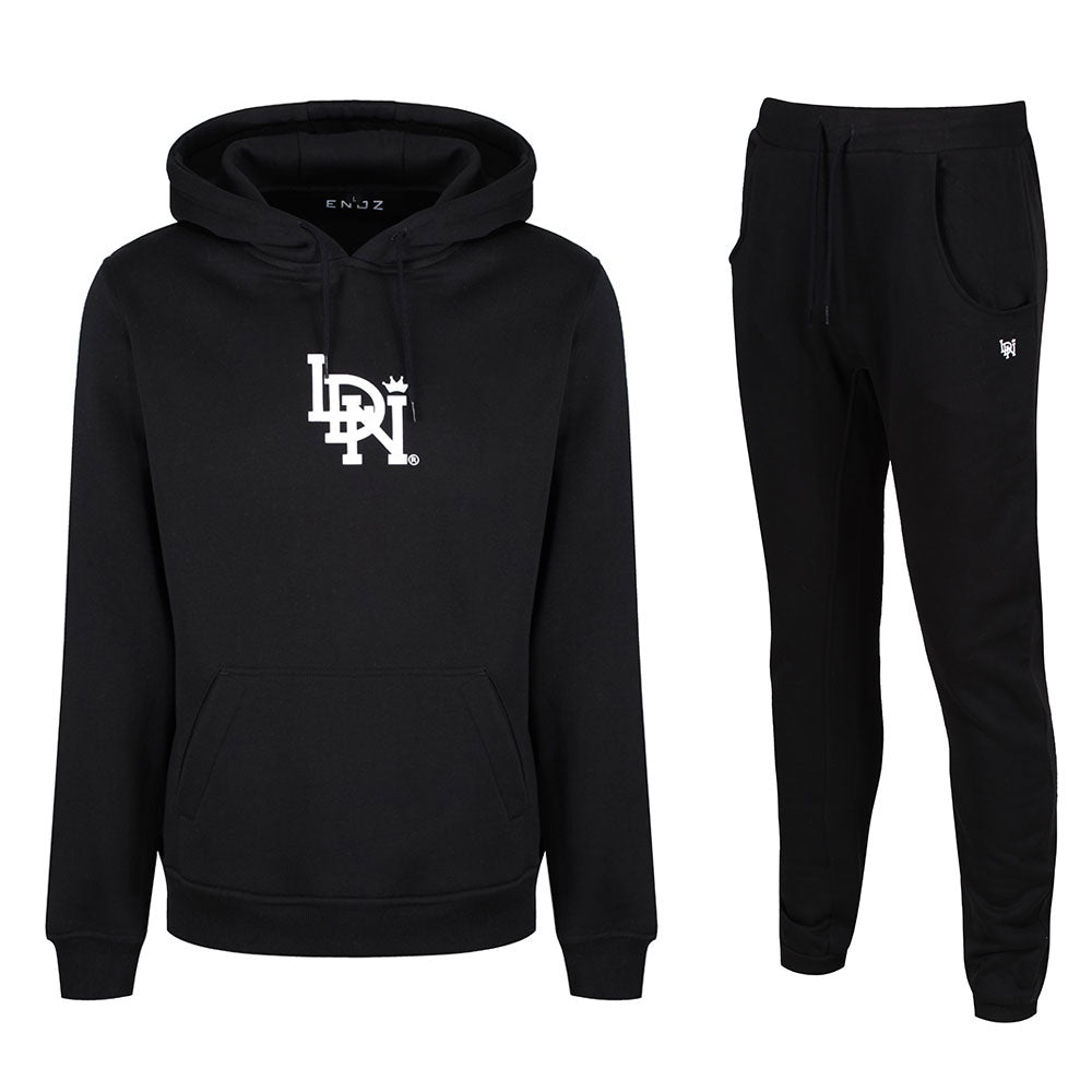 LDN Original Medium Logo Tracksuit Black