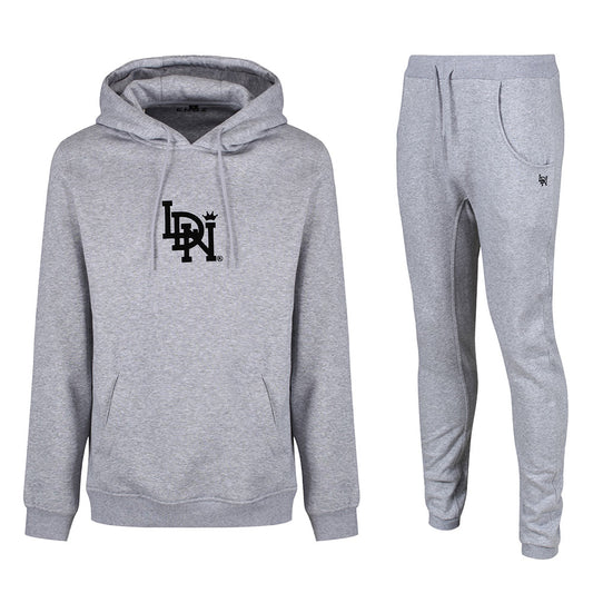 LDN Original Medium Logo Tracksuit Grey