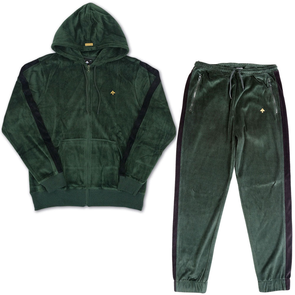 LRG Method Full Zip Tracksuit Dark Spruce