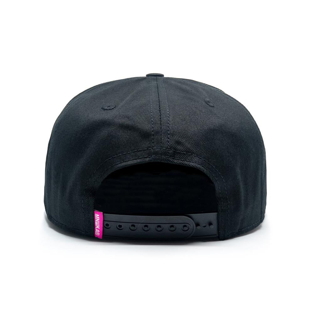 Mishka Mono Stack Snapback Black