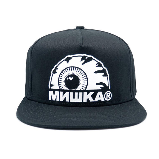 Mishka Mono Stack Snapback Black