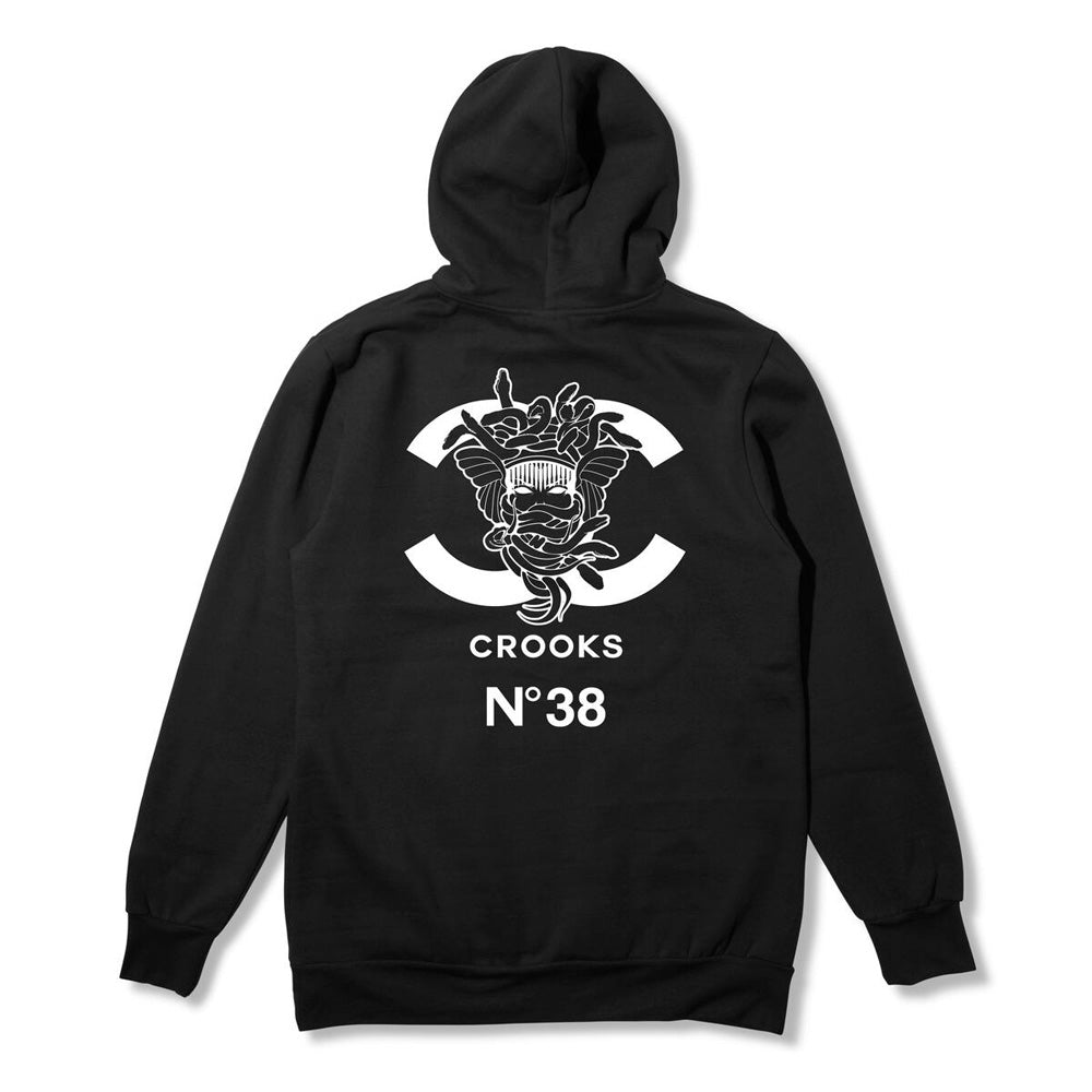 Crooks & Castles No38 Pullover Hoodie Black