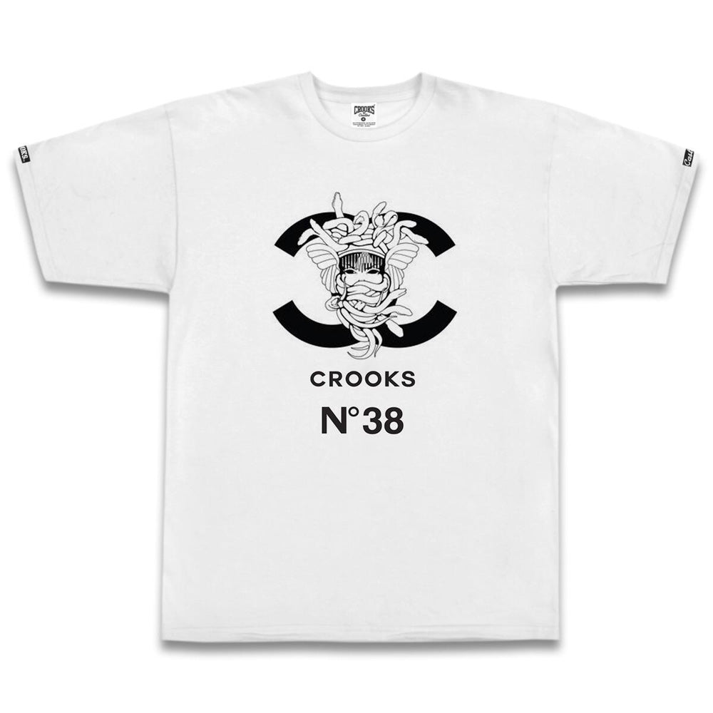 Crooks & Castles No38 Short Sleeve T-shirt White