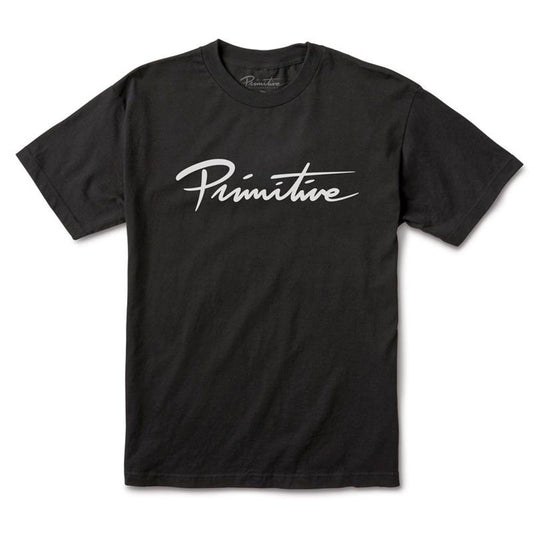 Primitive Apparel Nuevo Script T-Shirt Black