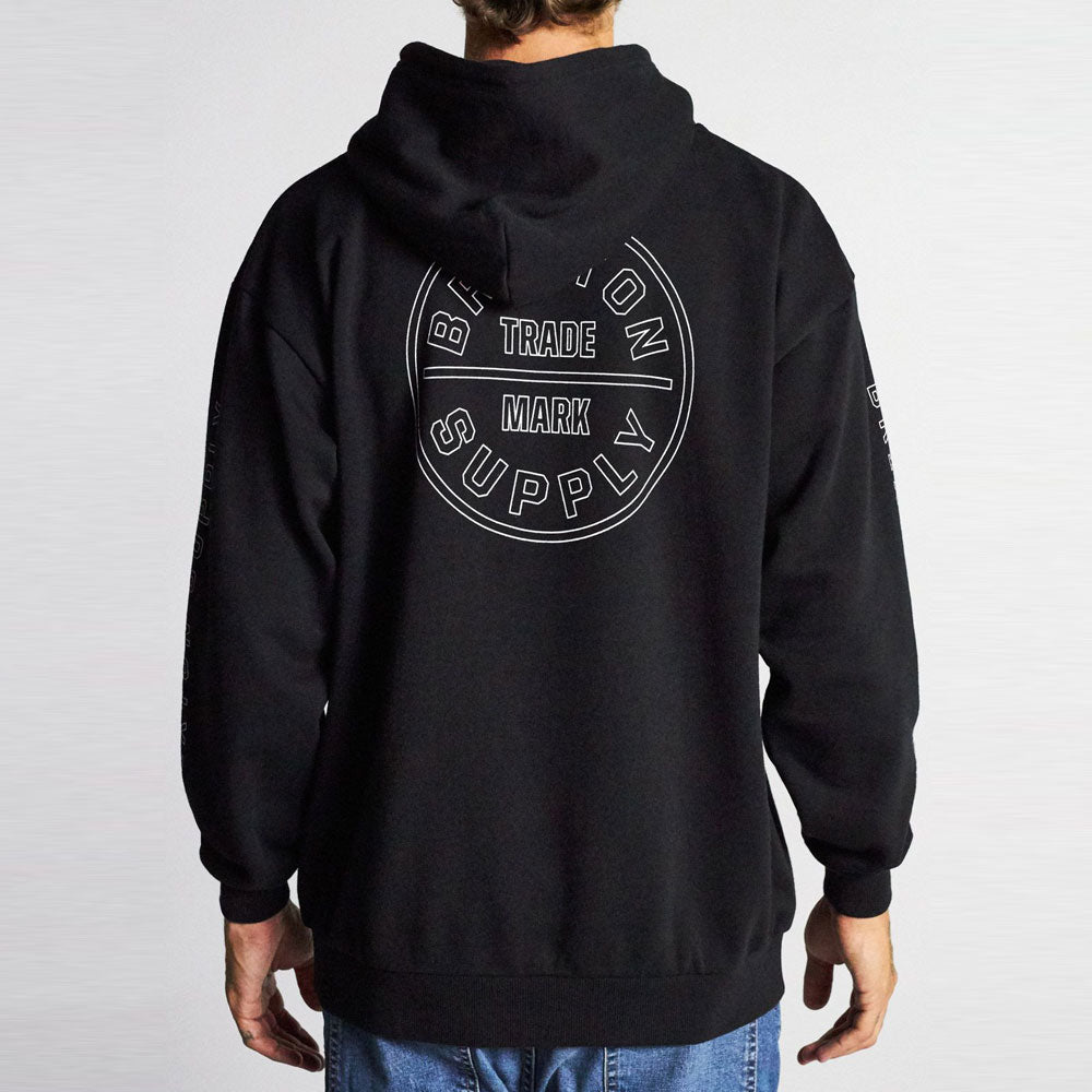 Brixton Oath IV INTL Pullover Hoodie Black