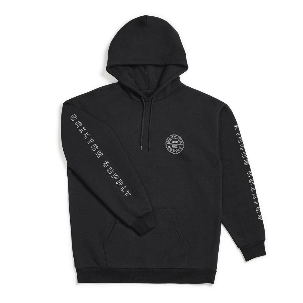 Brixton Oath IV INTL Pullover Hoodie Black