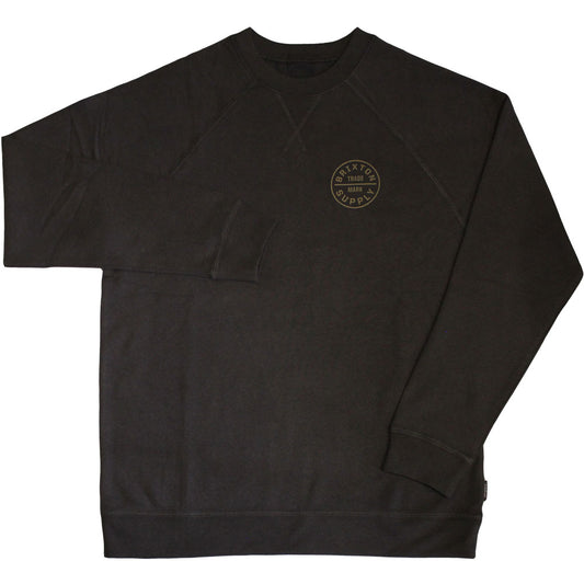 Brixton Oath Sweatshirt Washed Black