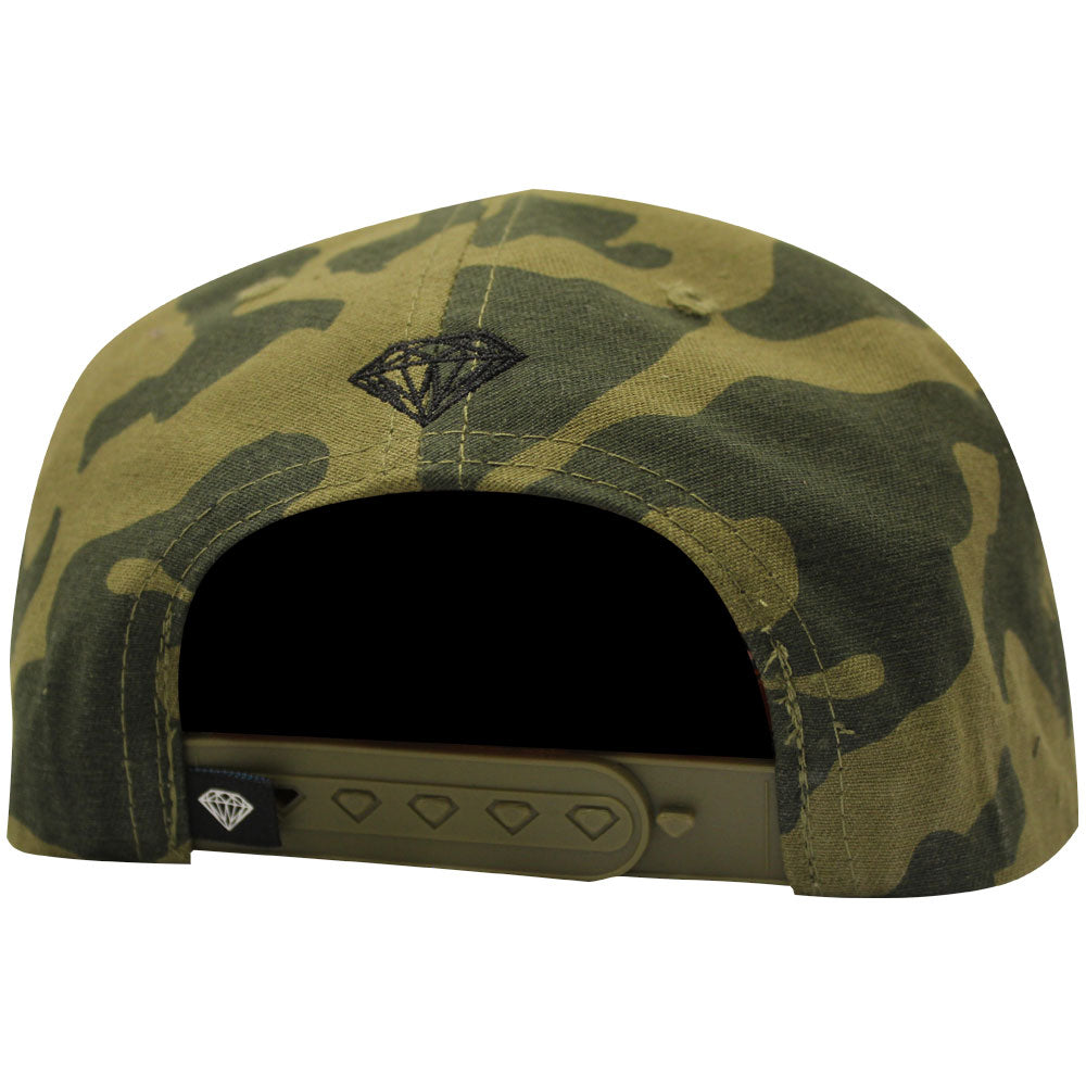 Diamond Supply Co OG Script Snapback Camo