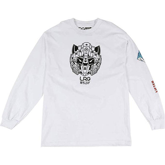 Lrg Panda Mech L/S T-Shirt White