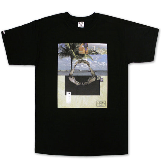 Crooks & Castles Paradiso T-shirt Black