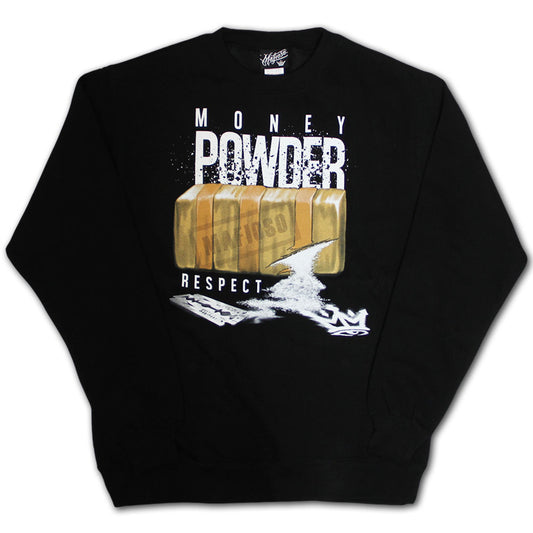 Mafioso Powder Sweatshirt Black