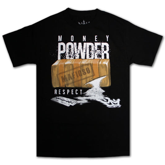 Mafioso Powder T-Shirt Black