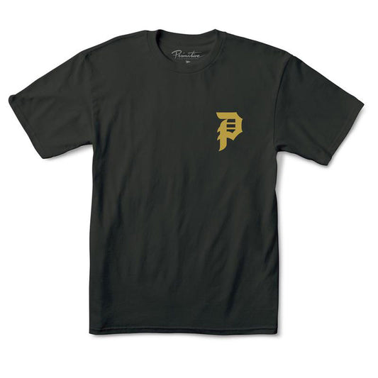 Primitive Apparel Dirty P Core T-Shirt Black Gold