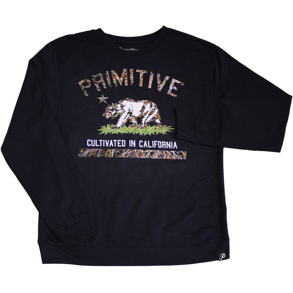 Primitive Apparel Cultivated Blaze Sweatshirt Navy