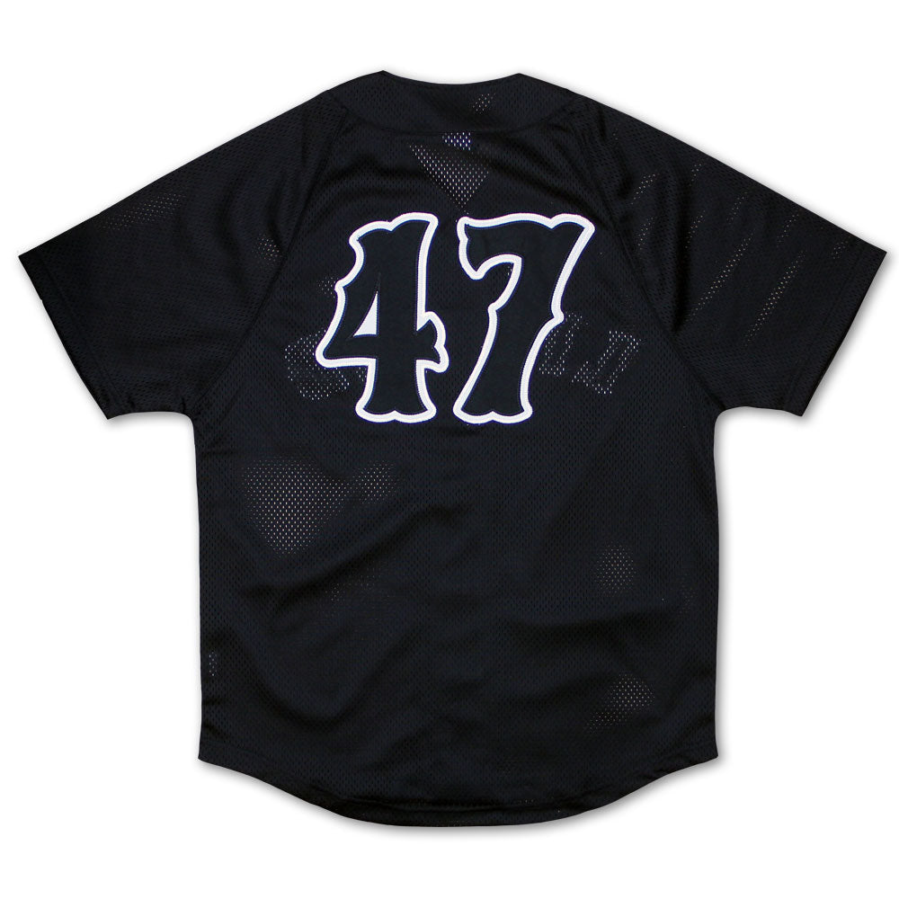 Lrg RC Mesh Baseball T-shirt Jersey Black