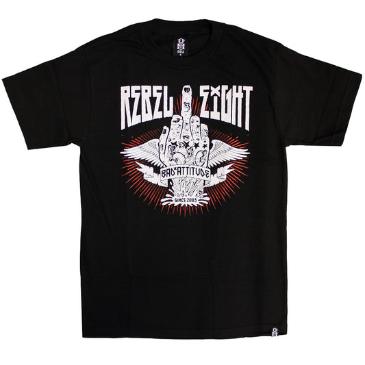 Rebel8 Bad Attitude T-shirt Black