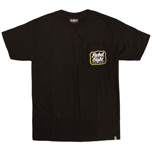 Rebel8 Hops Pocket T-shirt Black