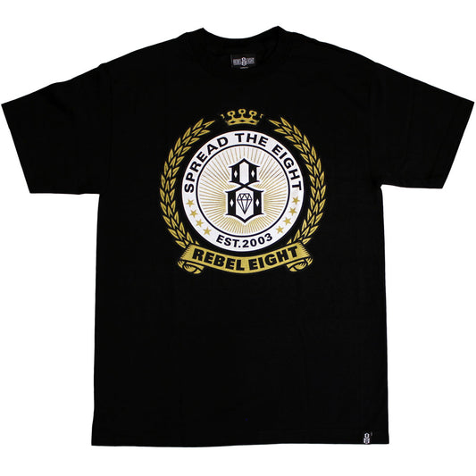 Rebel8 Spread the 8 Hops T-shirt Black