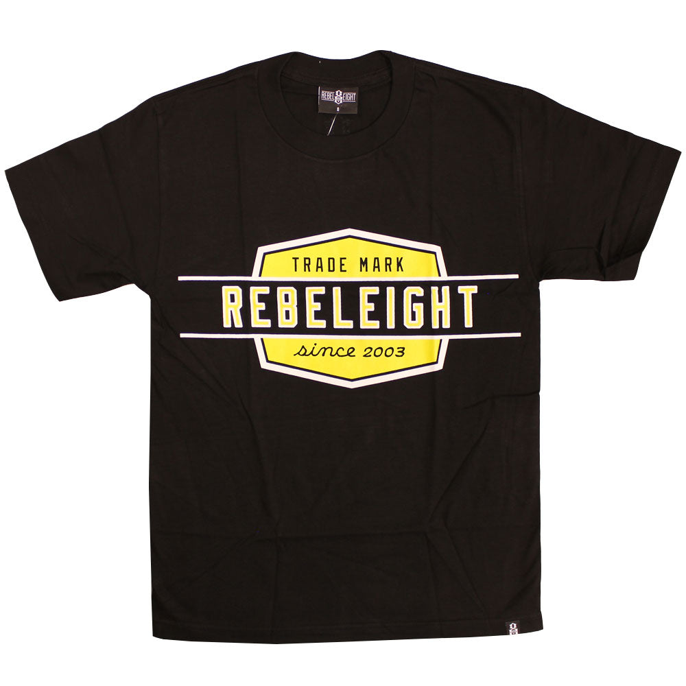 Rebel8 Oversize Work Badge T-shirt Black