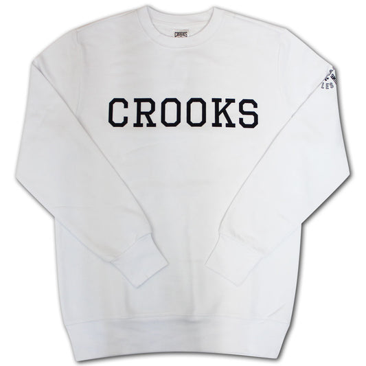 Crooks & Castles Repps Sweatshirt White