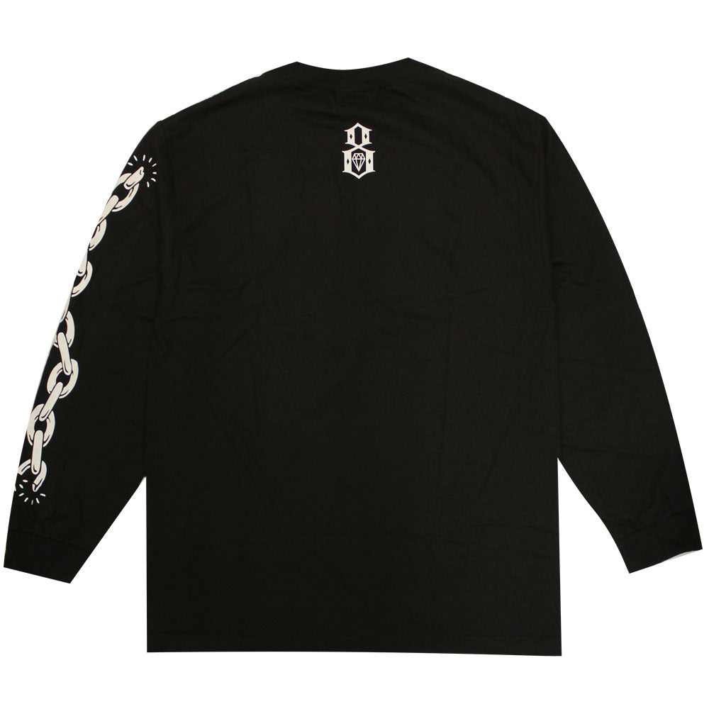 Rebel8 Ride Hard Long Sleeve T-Shirt Black